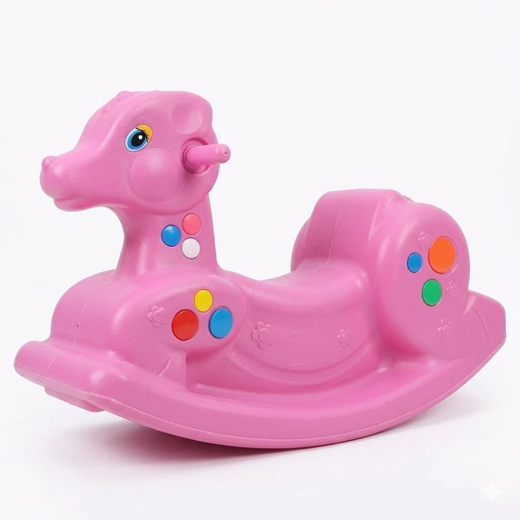 هزاز أطفال روز – شكل غزال 2