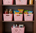 ⁦درج تخزين بلاستيك للأطفال – روز⁩ - الصورة ⁦3⁩