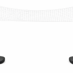 شبكة كرة طائرة قابلة للتنقل