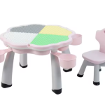 ترابيزة ليجو بلاستيك للأطفال