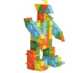 مكعبات فنية للأطفال 132 قطعة – تركي