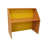 كاونتر استقبال 120 سم – (أصفر - خضر)