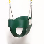 مرجيحة بيبي فردية بظهر – خضراء