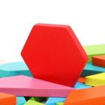 ⁦بازل أشكال هندسية خشبية⁩ - الصورة ⁦4⁩