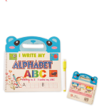 كتاب اكتب وامسح تعليمي صغير للأطفال