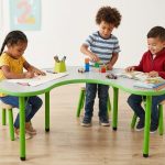 ترابيزة ميلامين مستوردة كيدني – خضراء